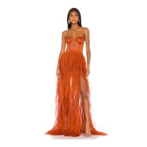 X Revolve Bustier Gown For Love And Lemons